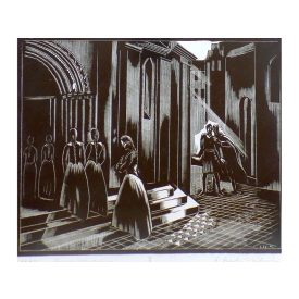 Gáborjáni Szabó Kálmán: Faust illusztráció, 1919