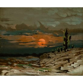 Ismeretlen festő: Naplemente