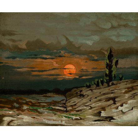 Ismeretlen festő: Naplemente