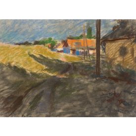 Stéhlik Lajos: Utcarészlet