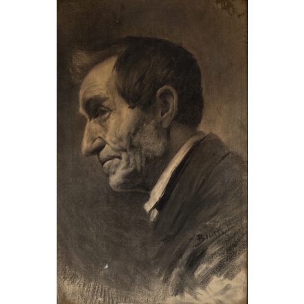 Bruck Hermina:  Férfi portré